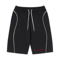 Piping Drawstring Shorts