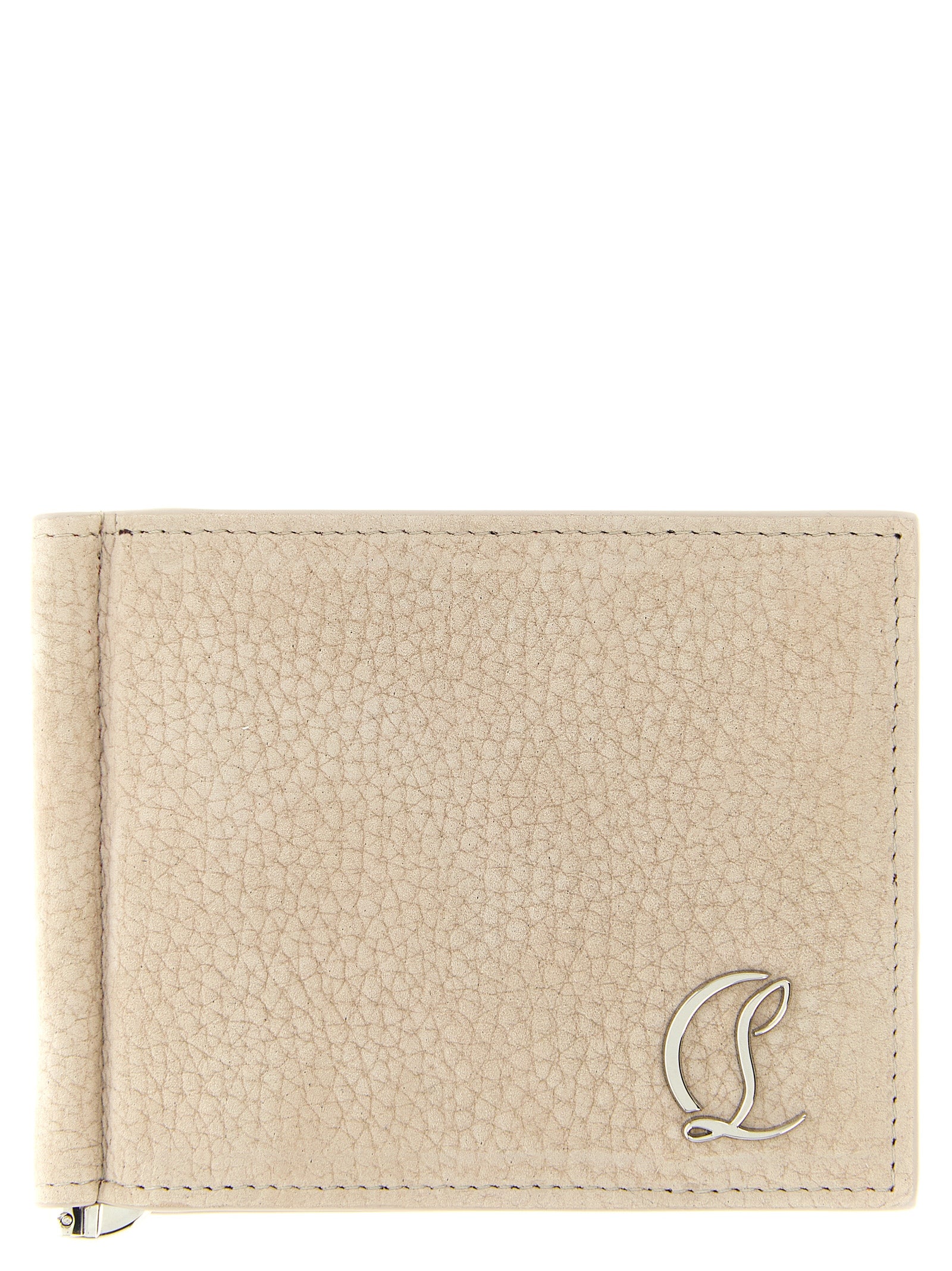 Christian Louboutin Beige Calfskin Wallet