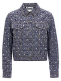 Moschino Blue Cotton Denim Jacket