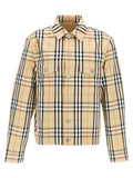 Burberry Beige Cotton Full-Length Jacket