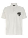 Balmain Bicolor Cotton Polo Shirt