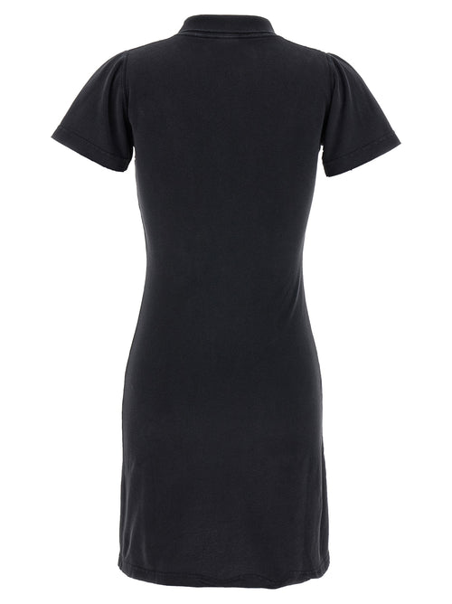 Balenciaga Black Cotton Short Dress