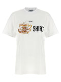 Moschino White Cotton T-Shirt