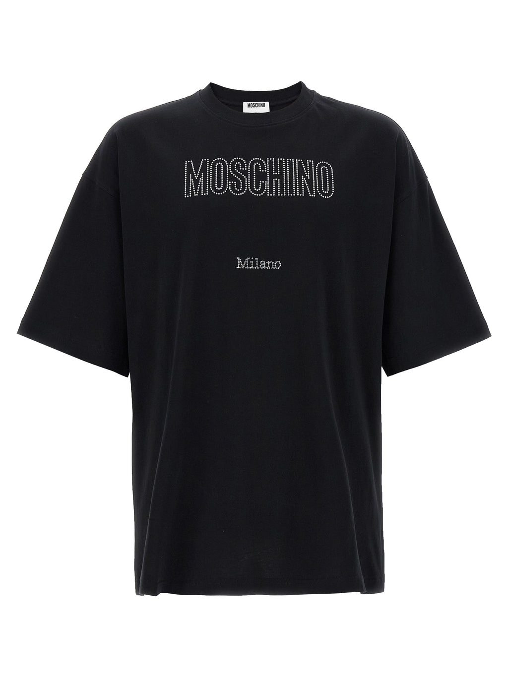 Moschino Black Cotton T-Shirt