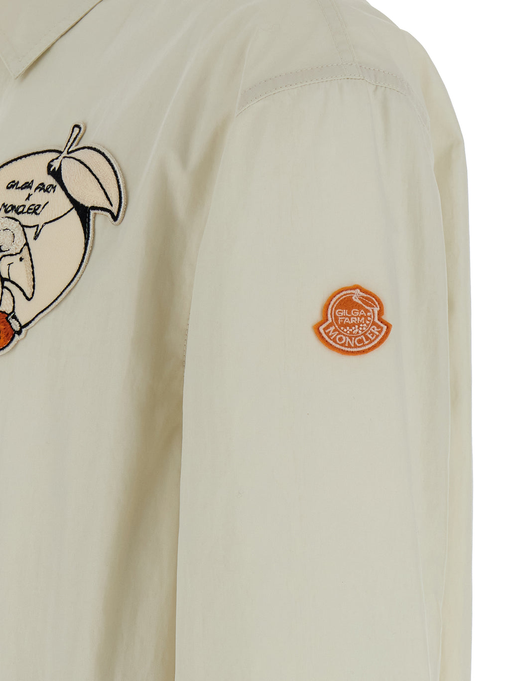MONCLER GENIUS White Cotton Jacket