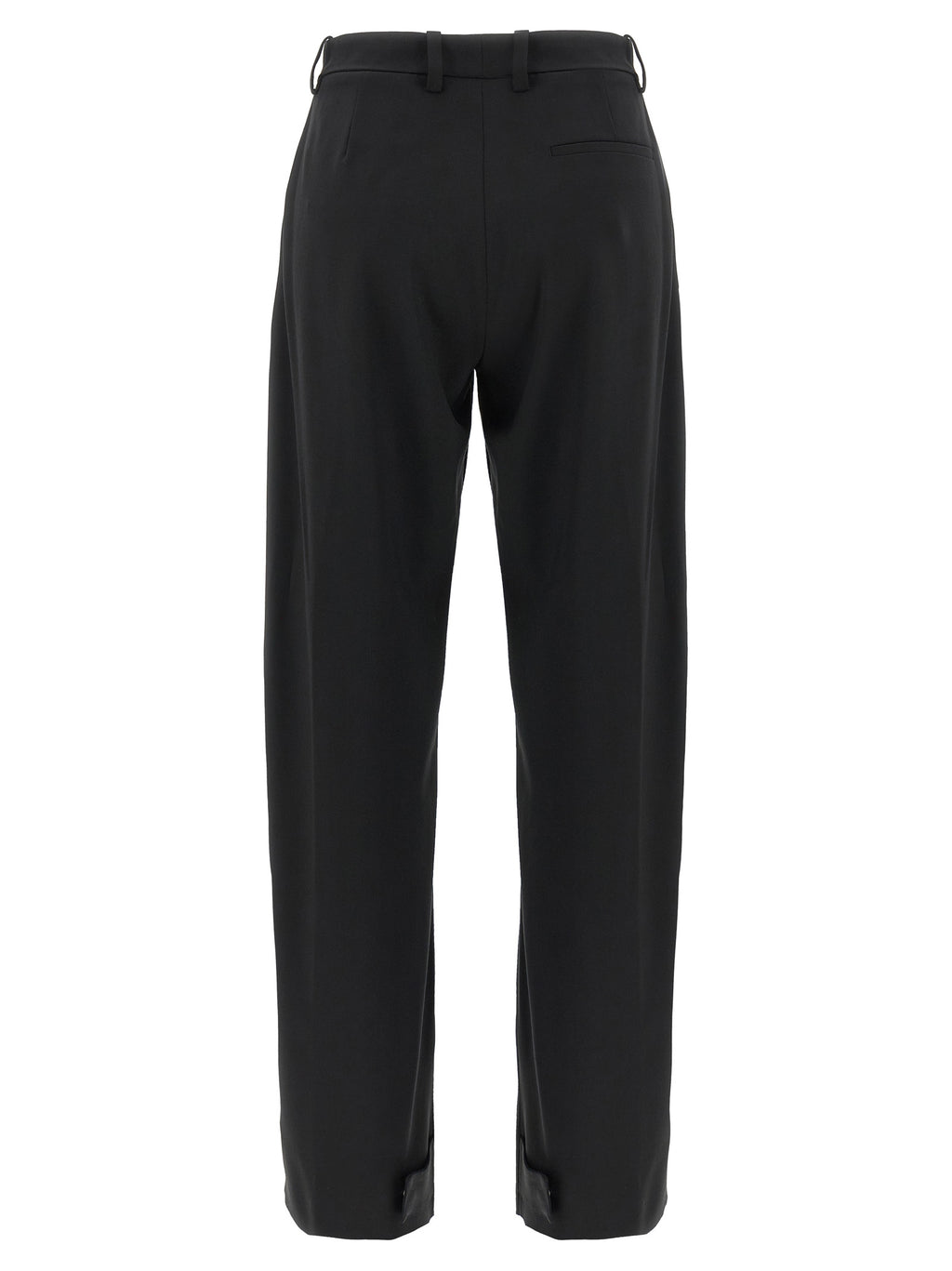 MONCLER GENIUS Black Polyester Dress Pants