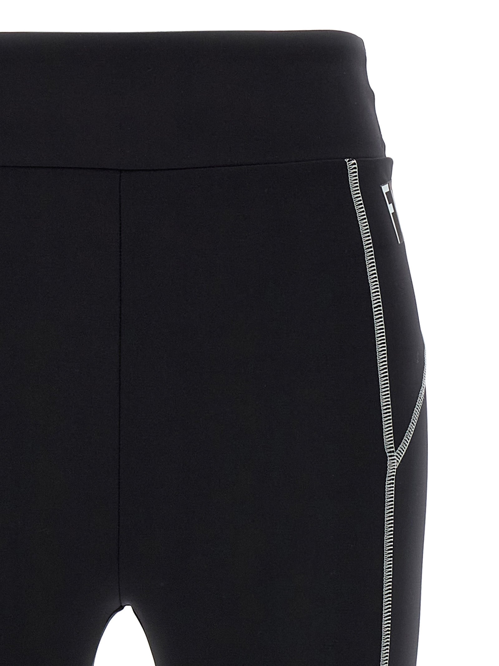 Fendi Black Polyamide Leggings
