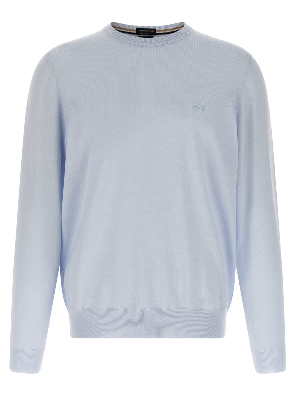 Hugo Boss Blue Virgin Wool Cardigan