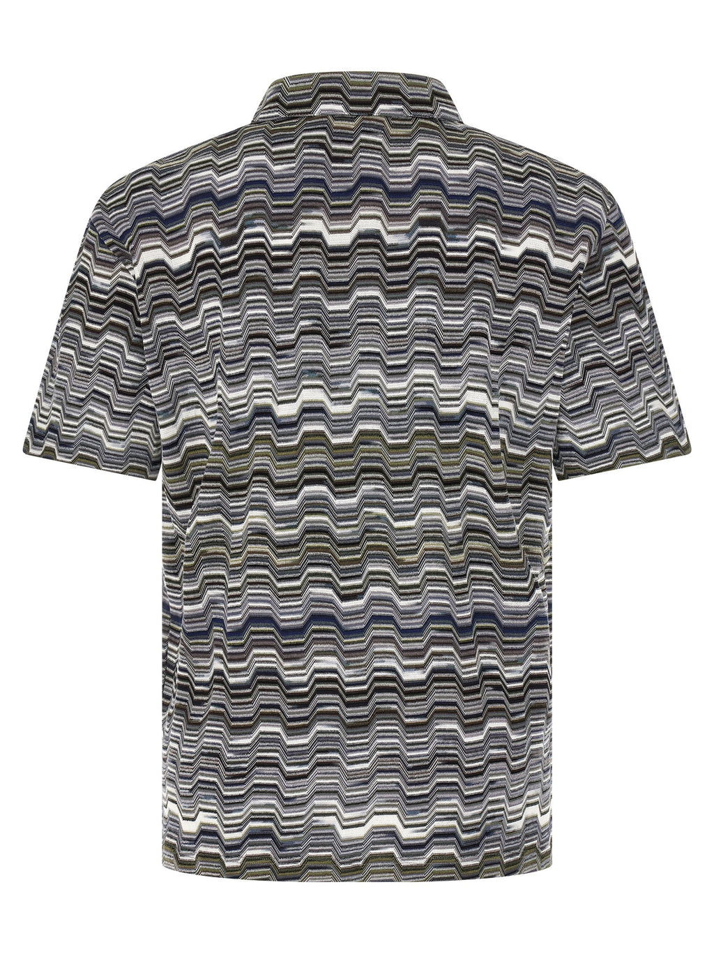 Missoni Bicolor Cotton Polo Shirt