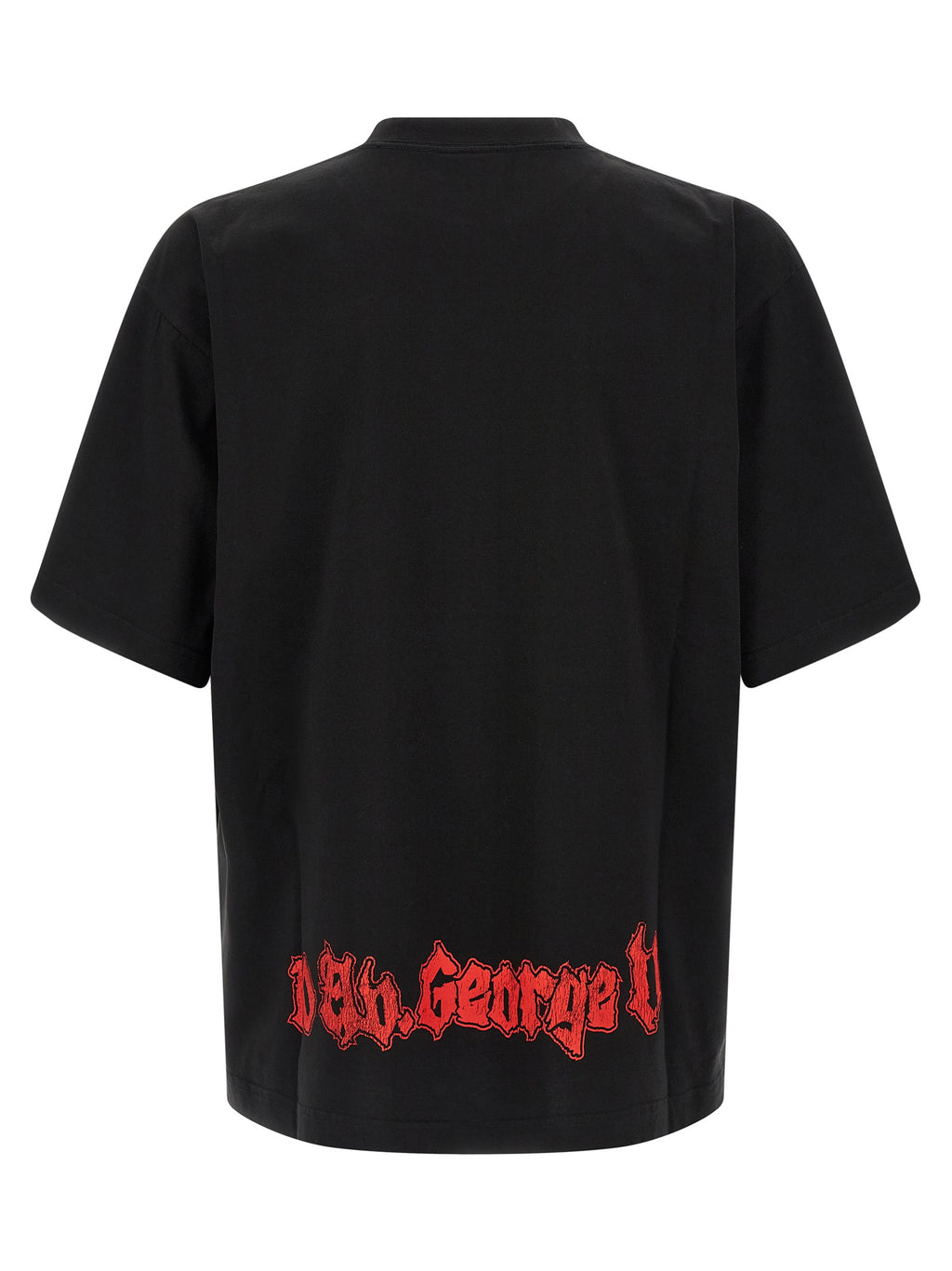 Balenciaga Black Cotton T-Shirt