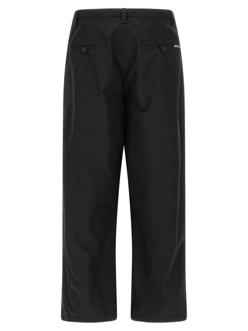 Balenciaga Black Cotton Chino Pants