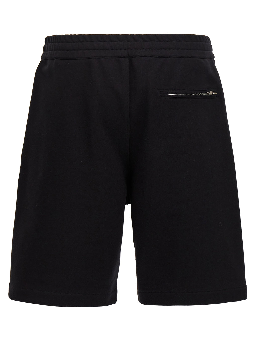 Alexander McQueen Black Cotton Bermuda Shorts