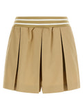 Moschino Beige Cotton Bermuda Shorts