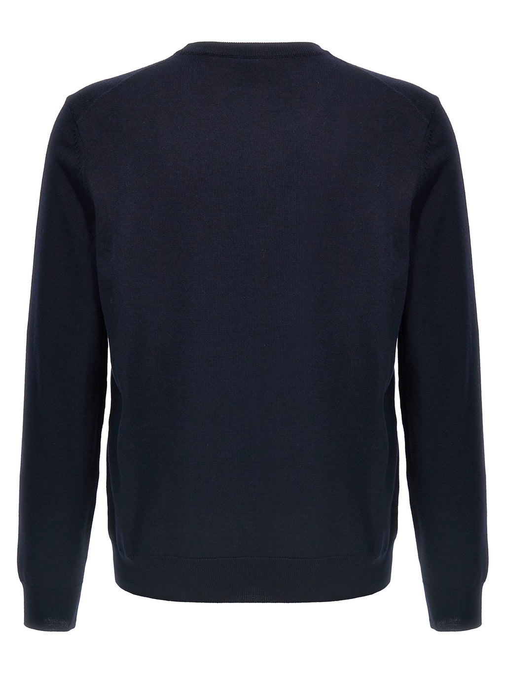 Hugo Boss Blue Virgin Wool Cardigan
