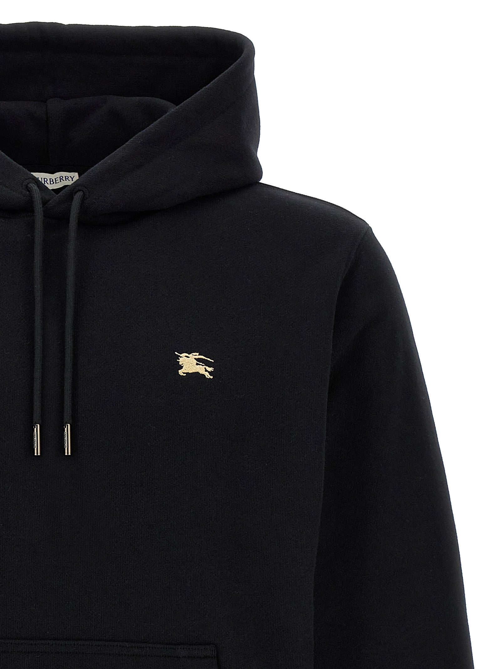 Burberry Black Cotton Sweatshirt
