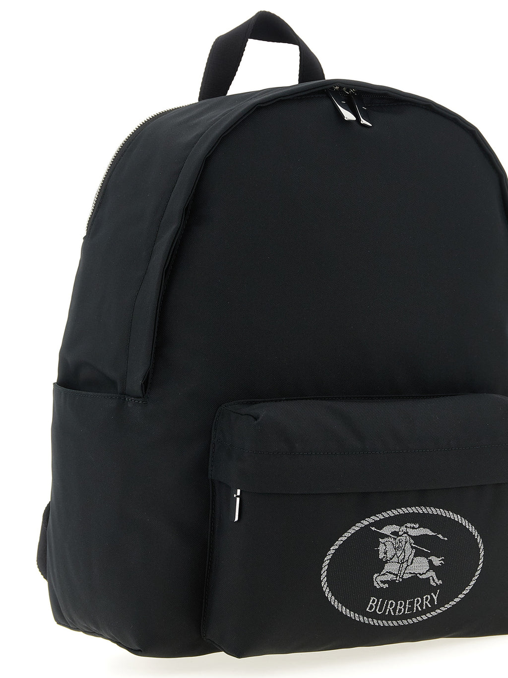 Burberry Black Polyester Backpack