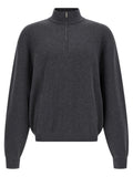 Balenciaga Gray Cotton Cardigan