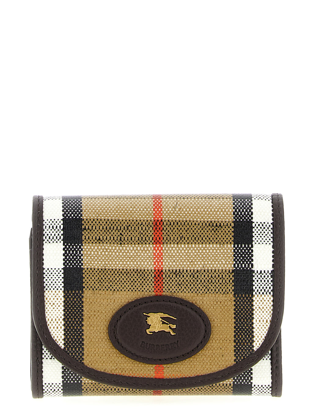 Burberry Beige Cotton Cardholder