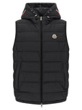 Moncler Black Polyester Sleeveless Jacket
