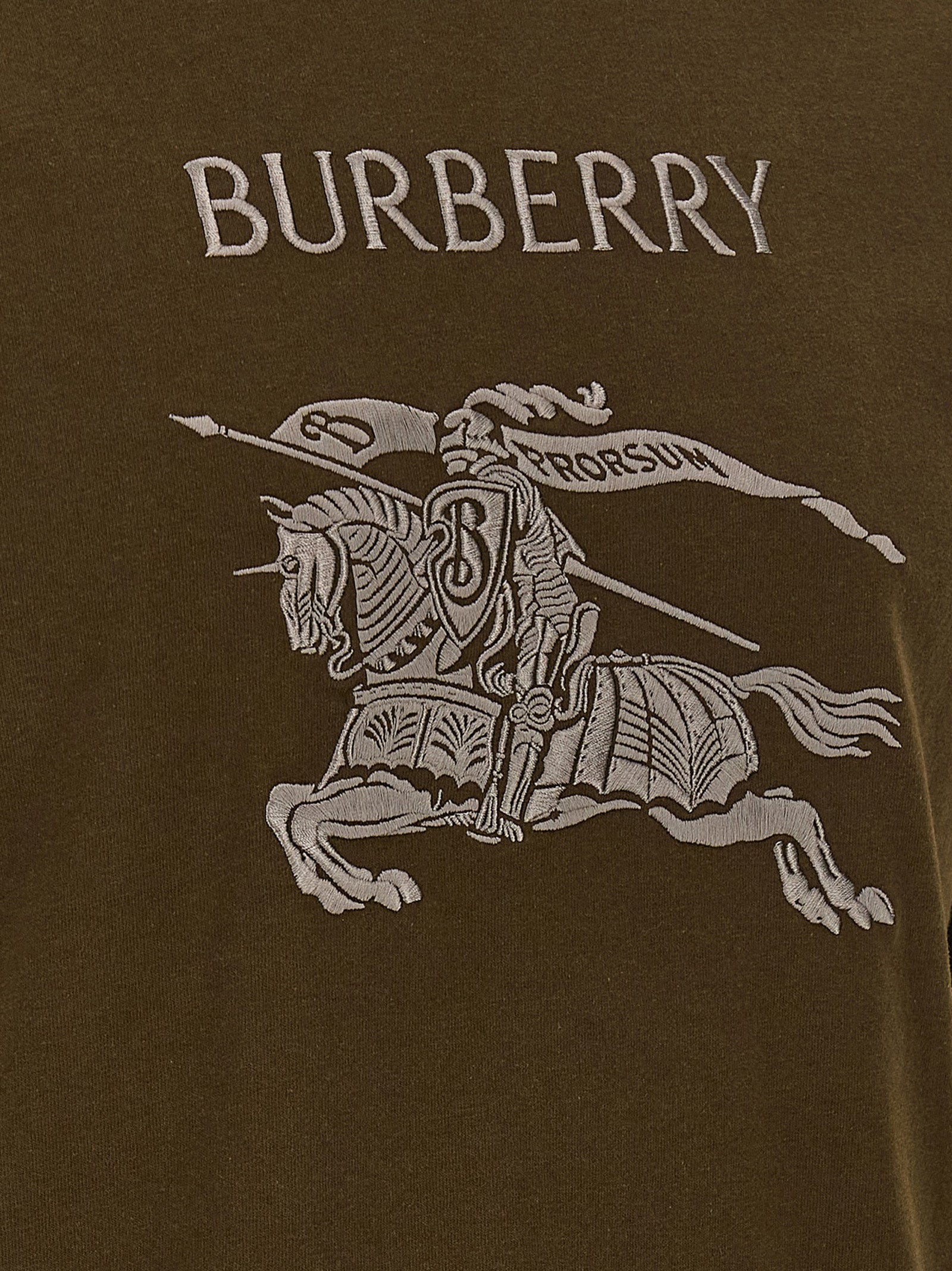Burberry Bicolor Cotton T-Shirt