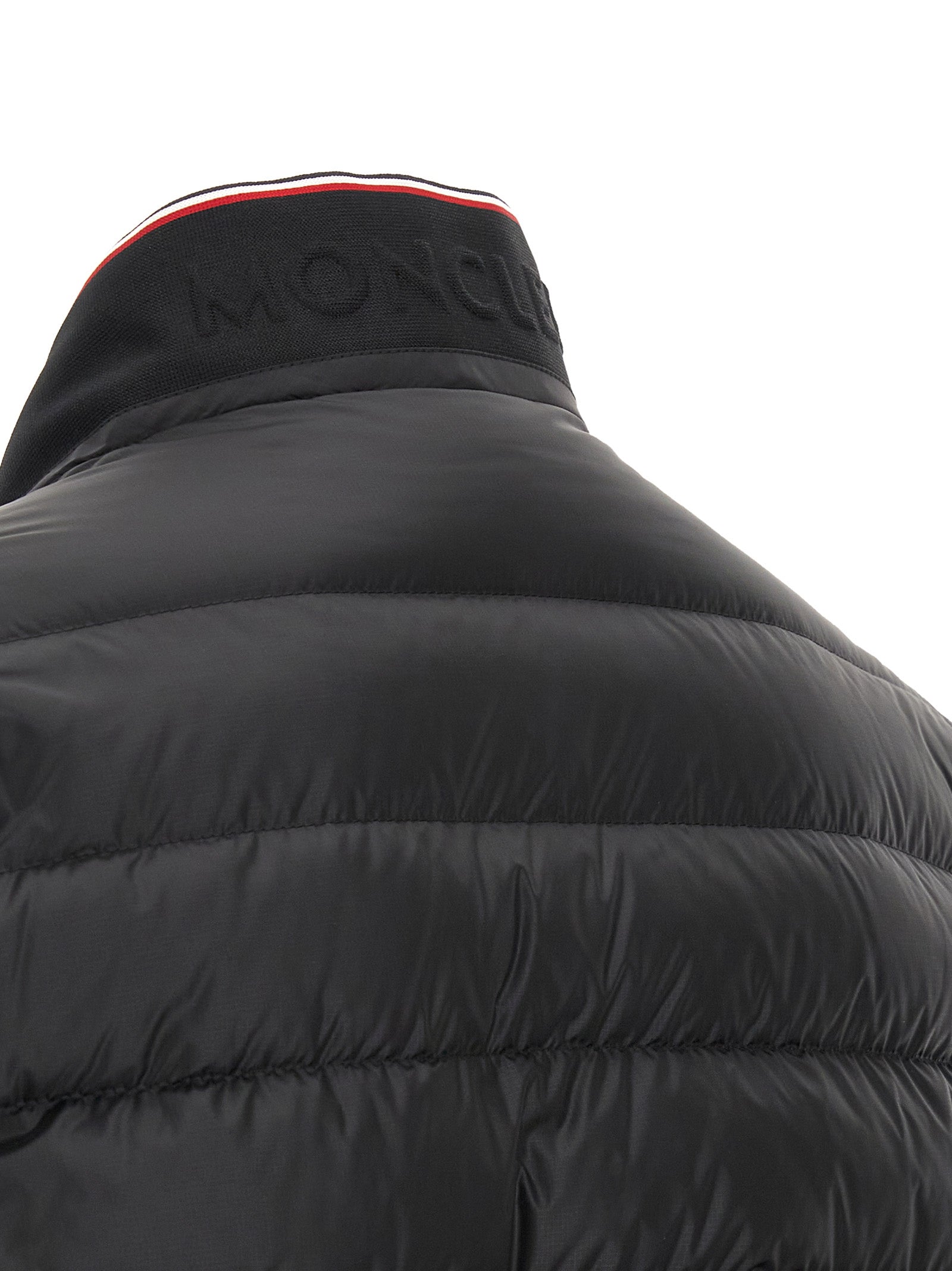 Moncler Black Polyamide Full-Length Jacket