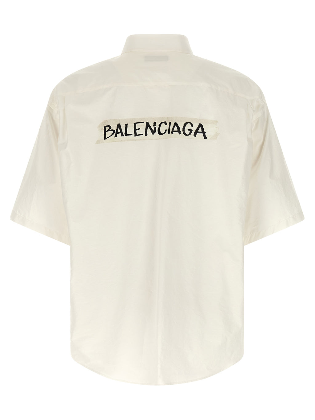 Balenciaga White Cotton Blouse