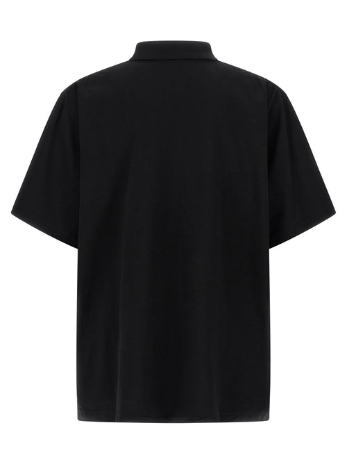 Balenciaga Black Cotton Polo Shirt
