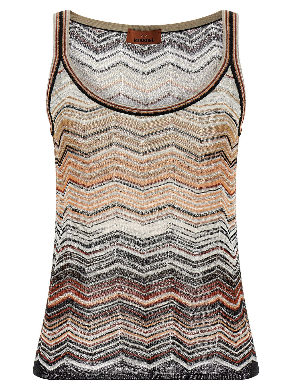 Missoni Multicolor Viscose Tank Tops