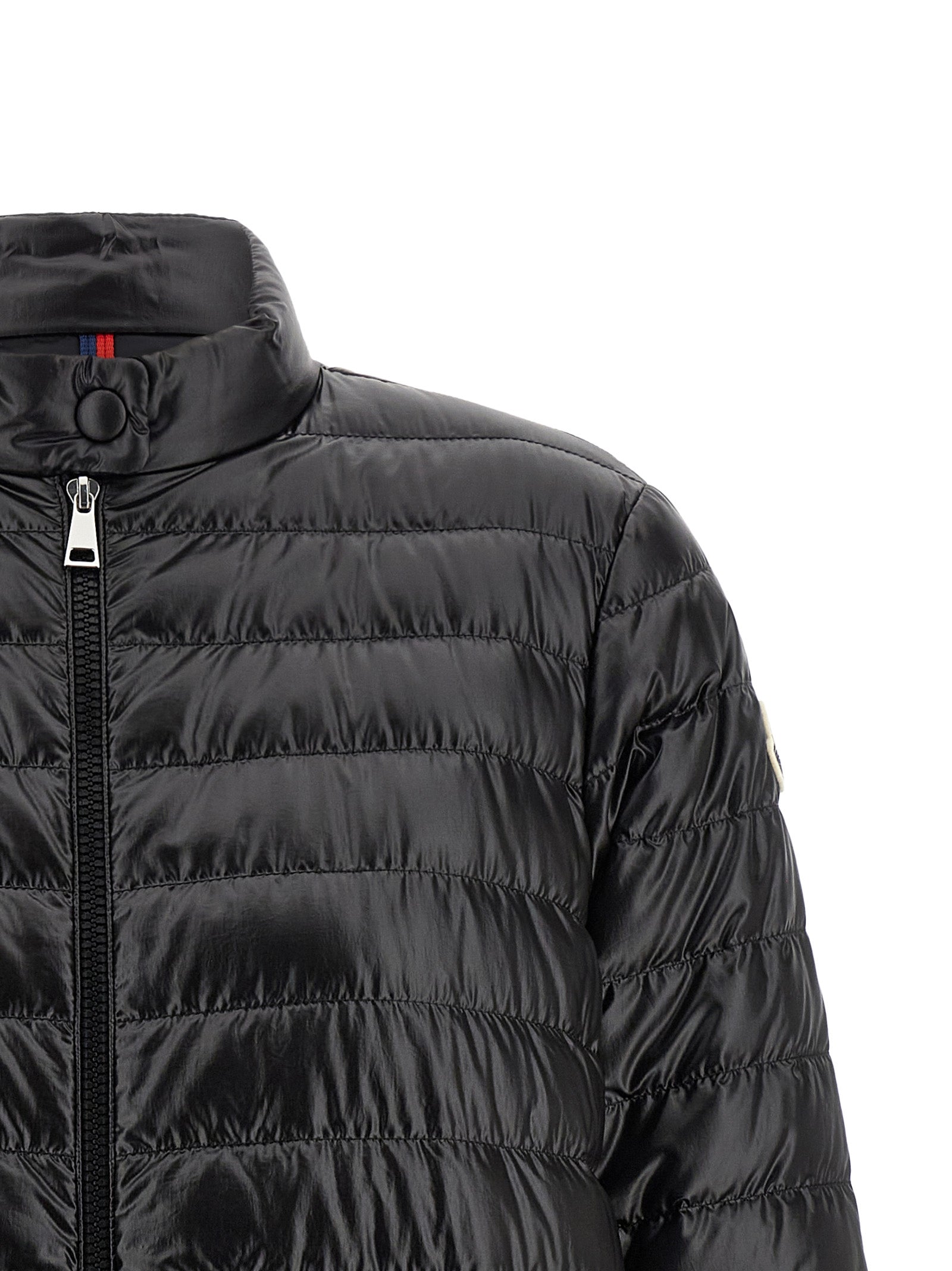 Moncler Black Polyamide Full-Length Jacket