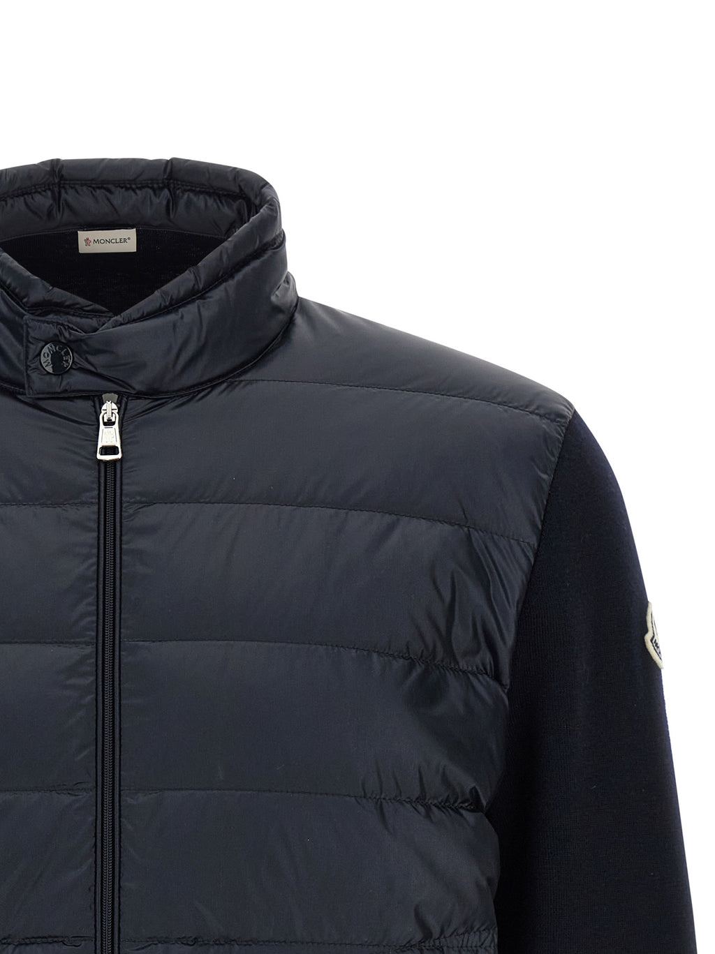 Moncler Blue Polyamide Cardigan