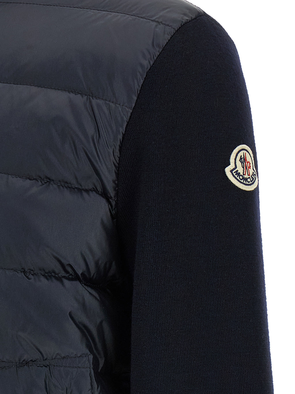 Moncler Blue Polyamide Cardigan