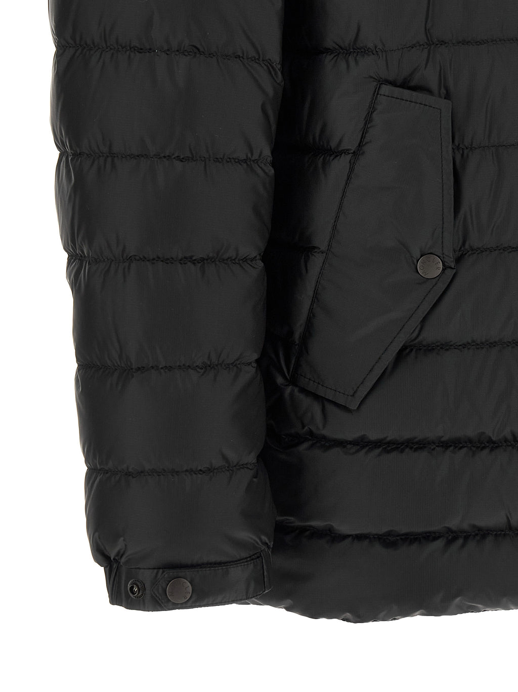Moncler Black Polyamide Parka