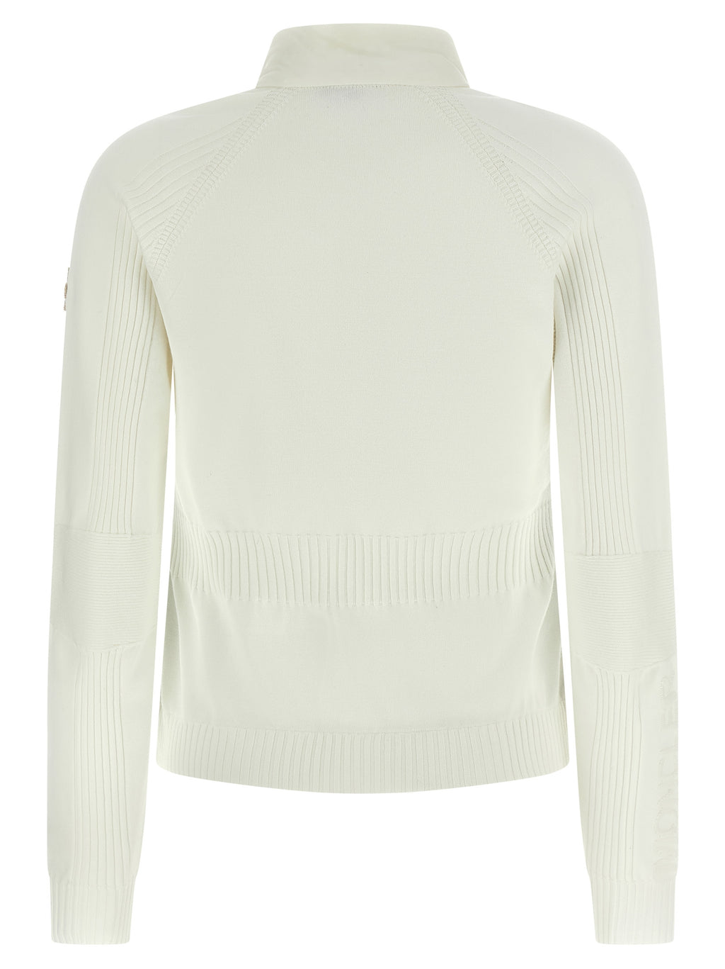 Moncler Grenoble White Polyamide Cardigan