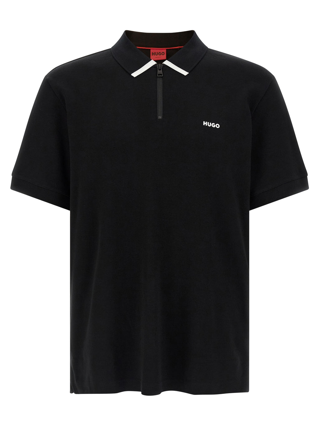 Hugo Boss Black Cotton Polo Shirt