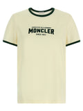 Moncler Beige Cotton T-Shirt