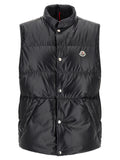 Moncler Blue Polyester Sleeveless Jacket