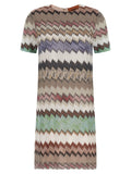Missoni Multicolor Viscose Short Dress