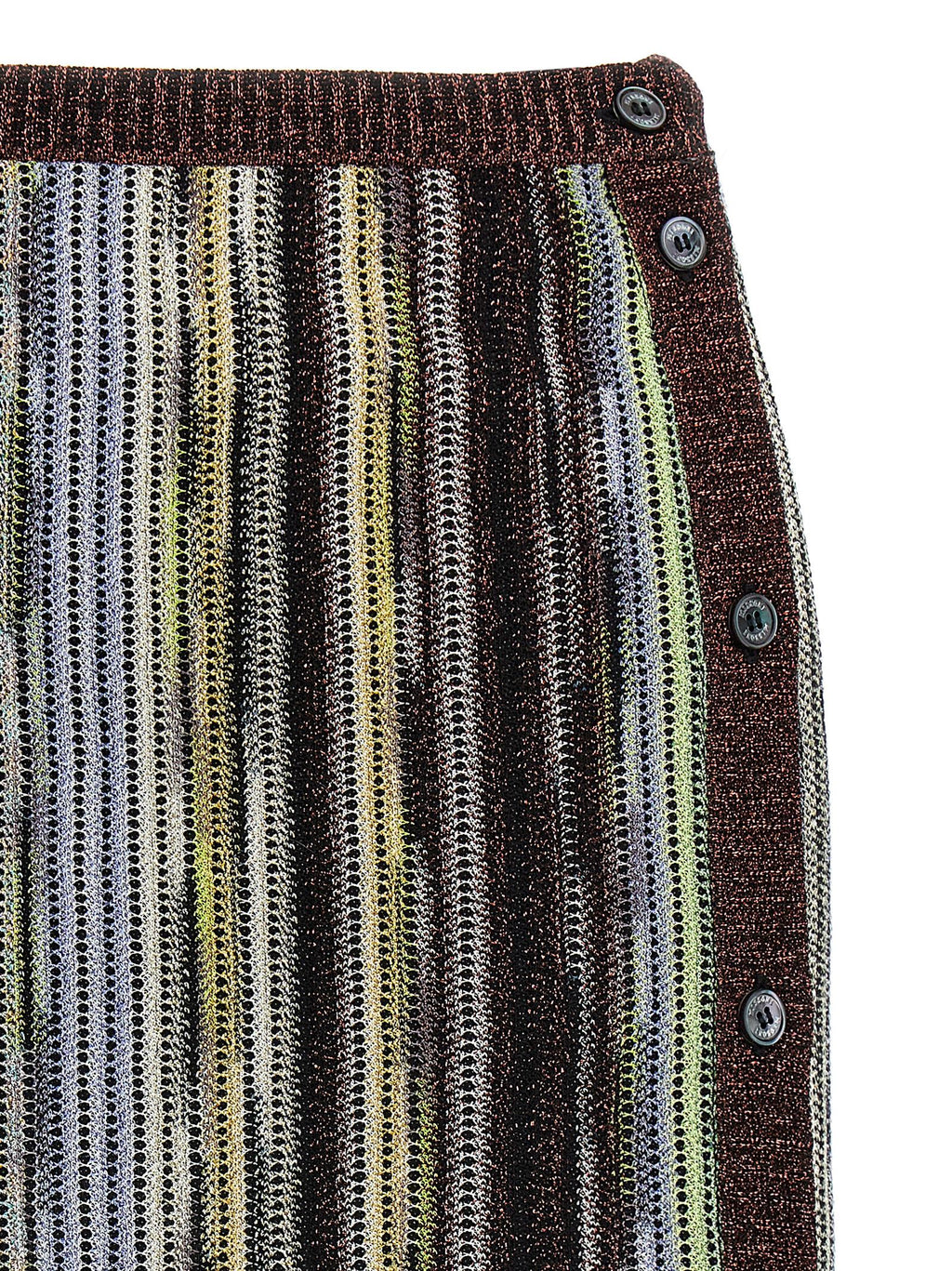 Missoni Multicolor Viscose Long Skirt