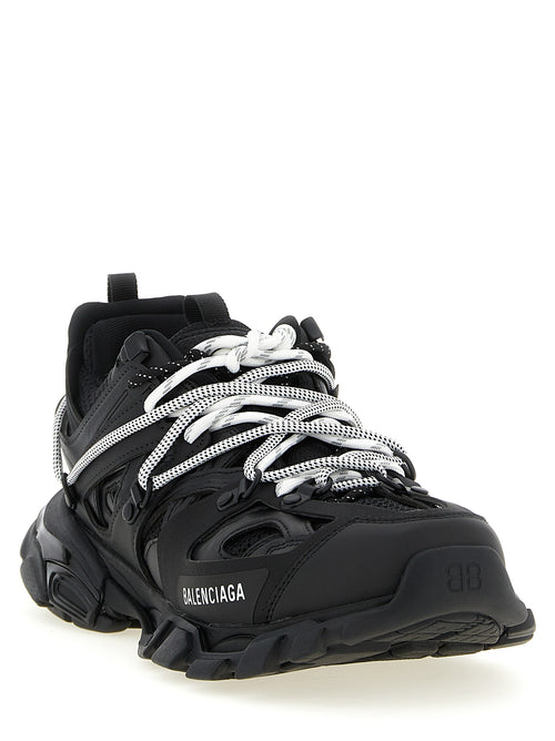 Balenciaga Black Polyethylene Athletic Sneakers