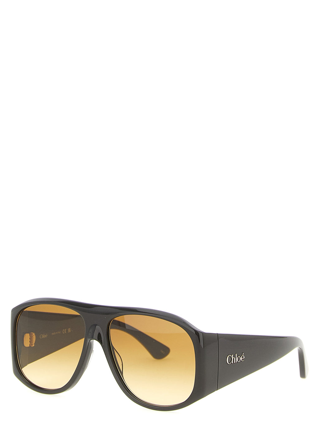 Chloé Brown Acetate Sunglasses