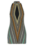 Missoni Multicolor Viscose Short Dress