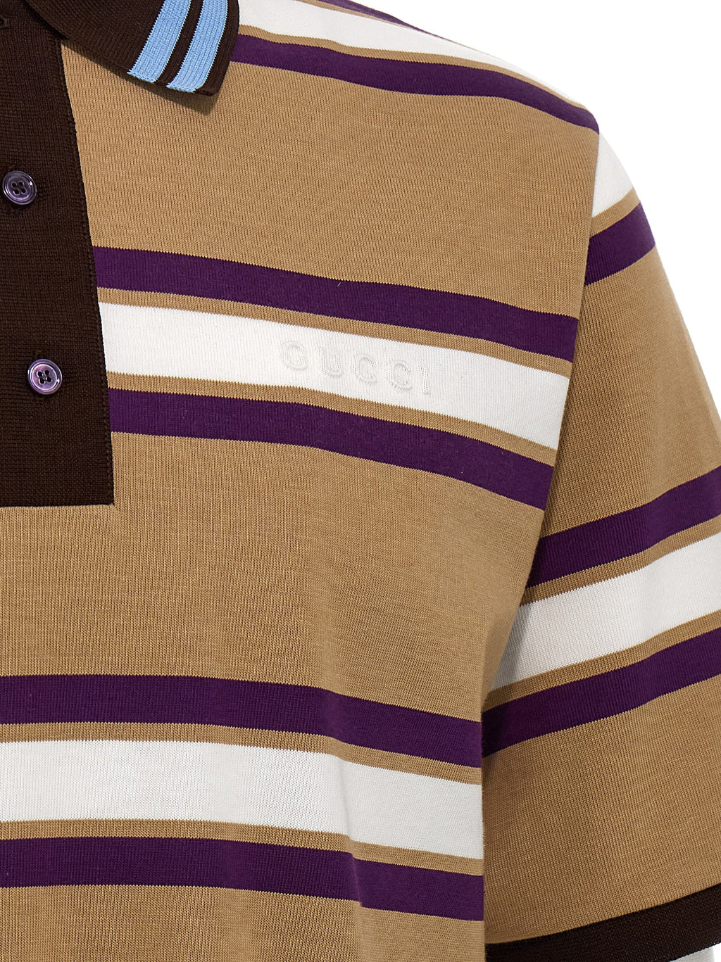 Gucci Multicolor Cotton Polo Shirt
