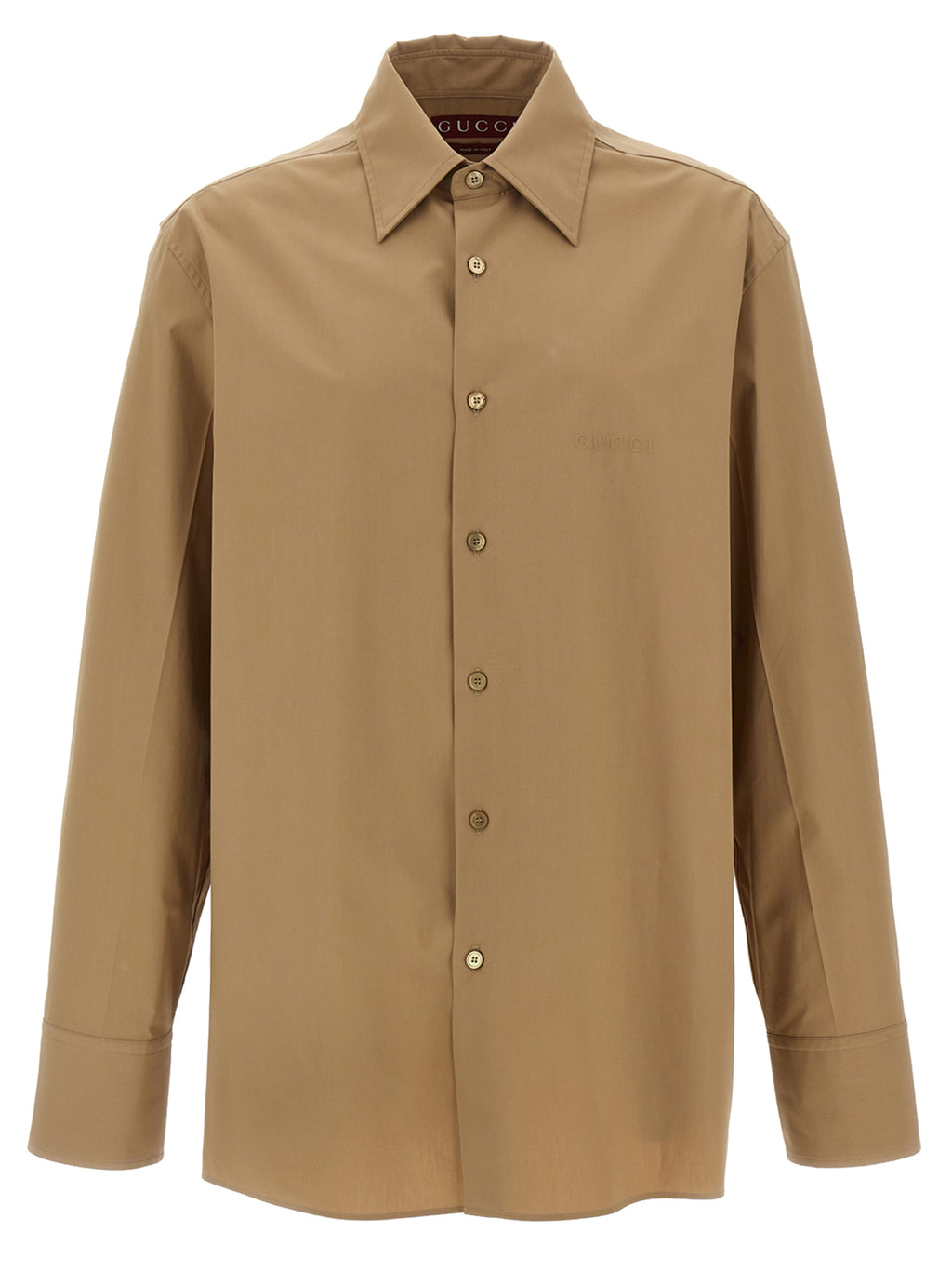 Gucci Beige Cotton Blouse