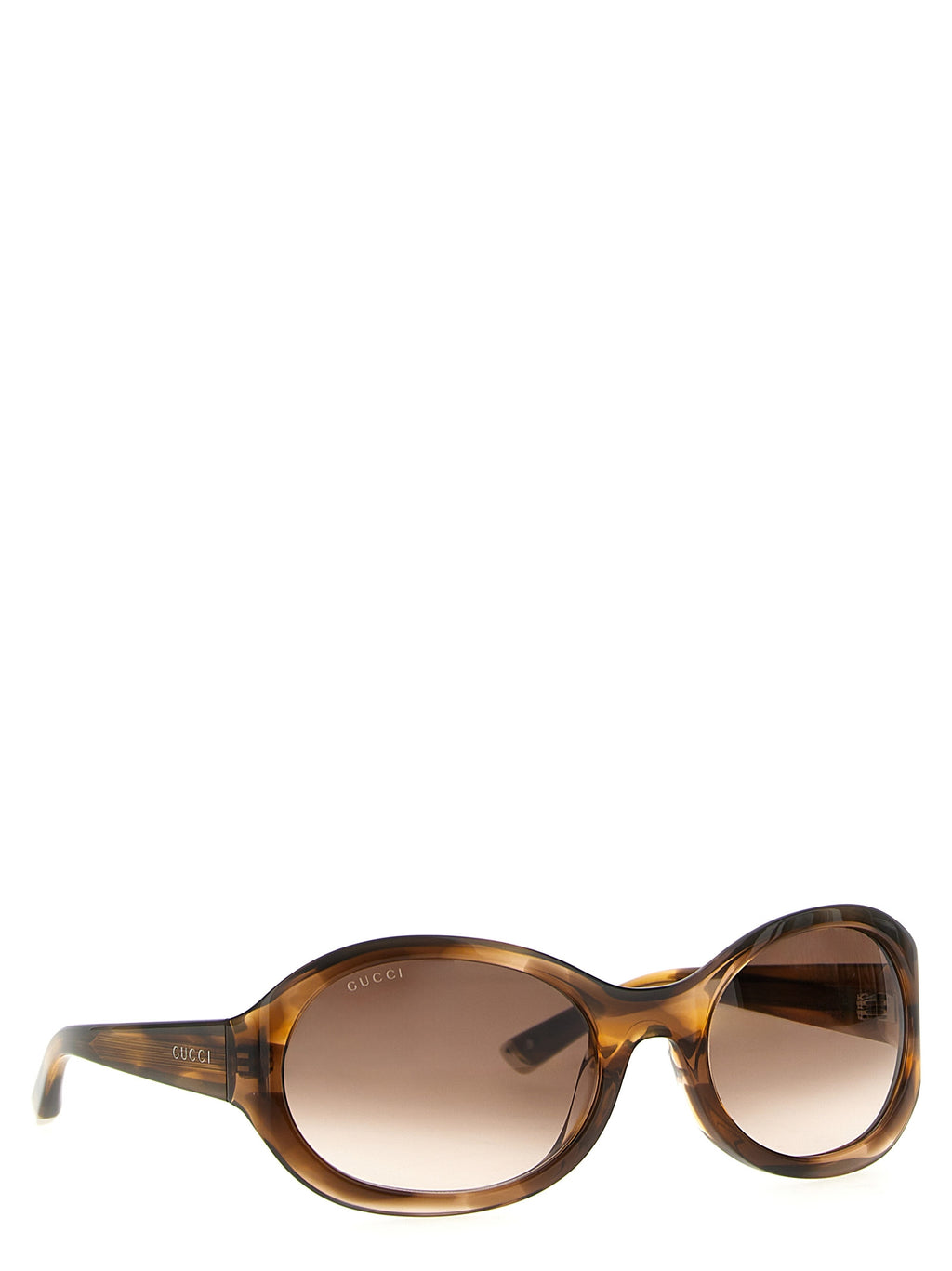 Gucci Brown Acetate Sunglasses