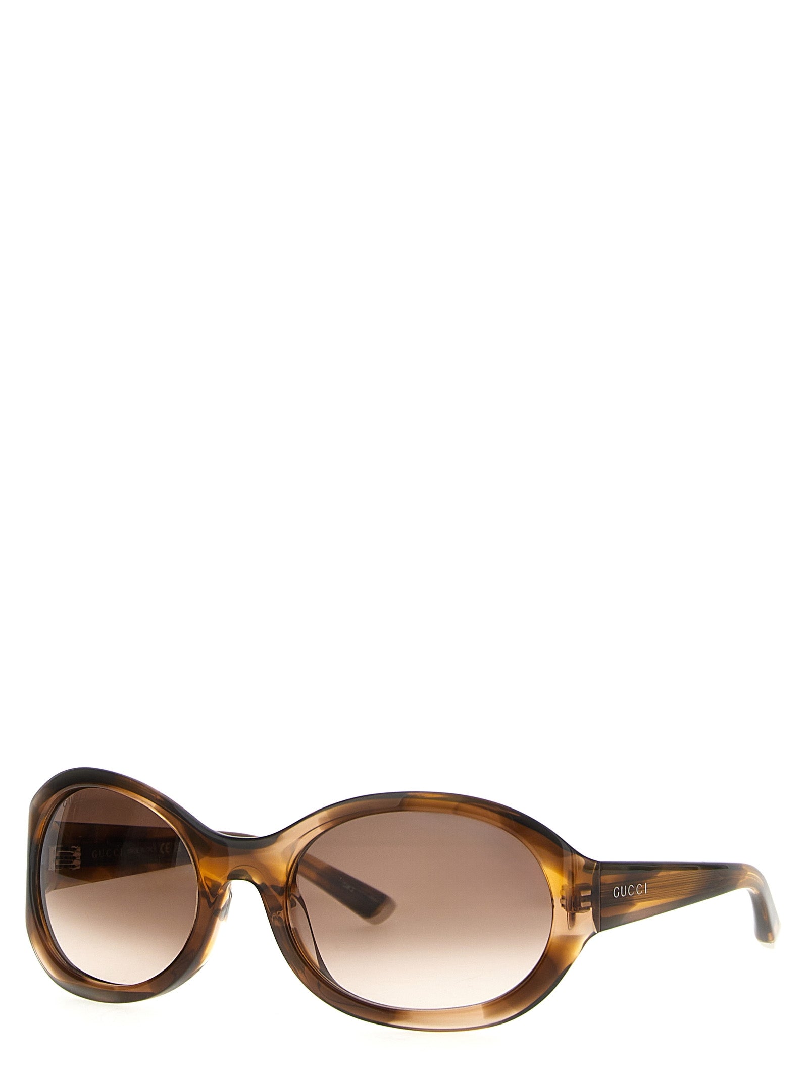 Gucci Brown Acetate Sunglasses