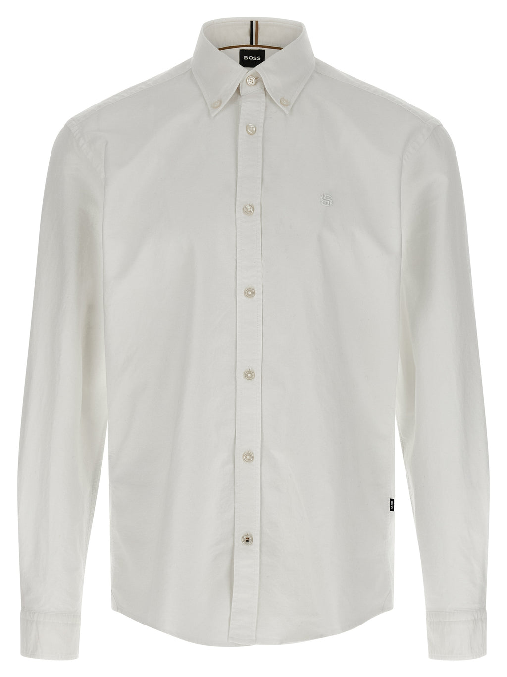 Hugo Boss White Cotton Blouse