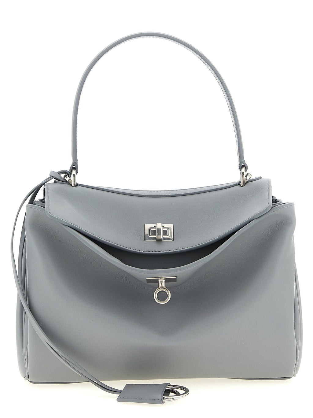 Balenciaga Gray Calfskin Handbag