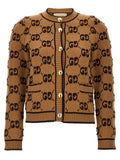 Gucci Beige Wool Cardigan