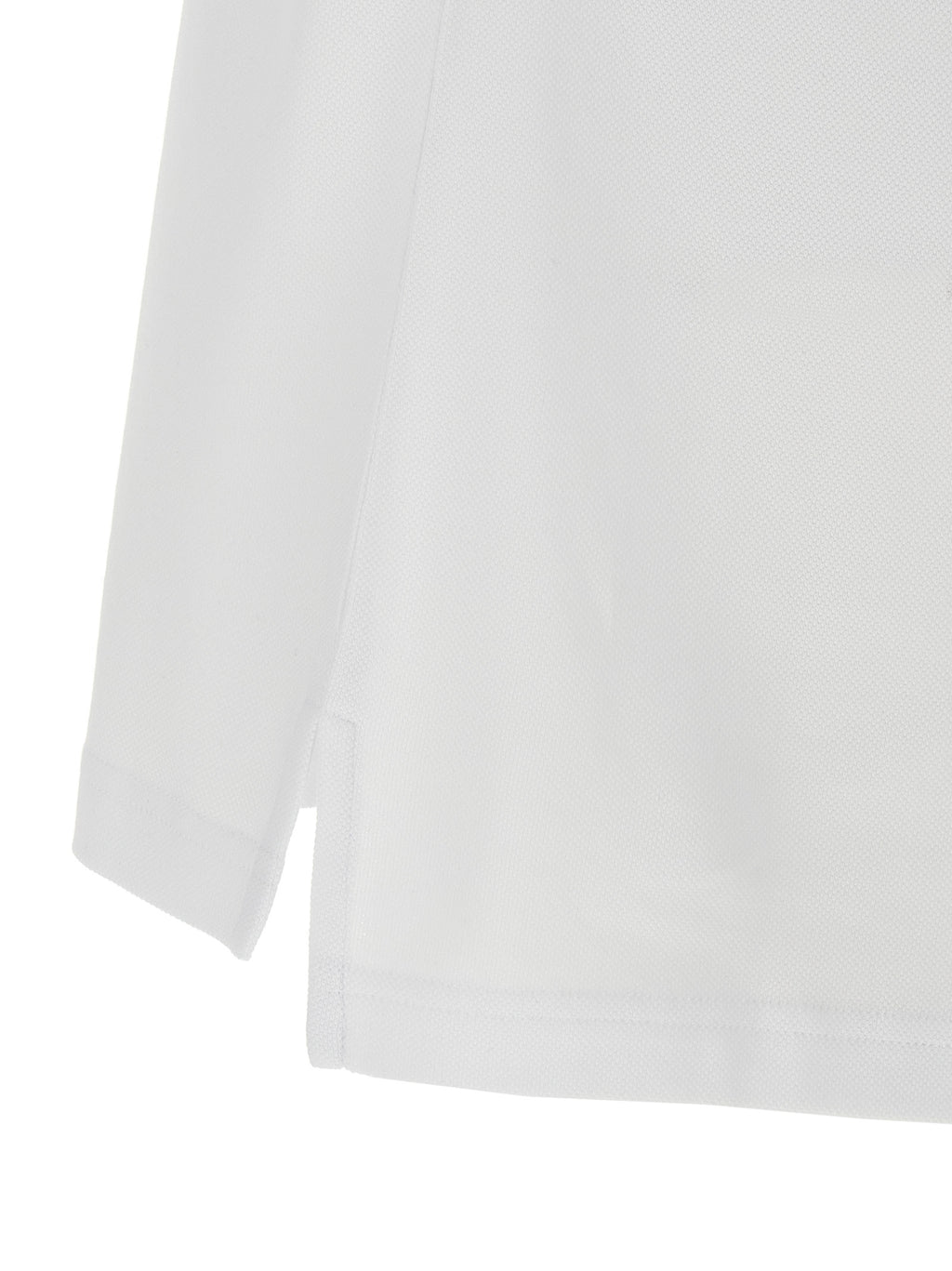 Moschino White Cotton Polo Shirt