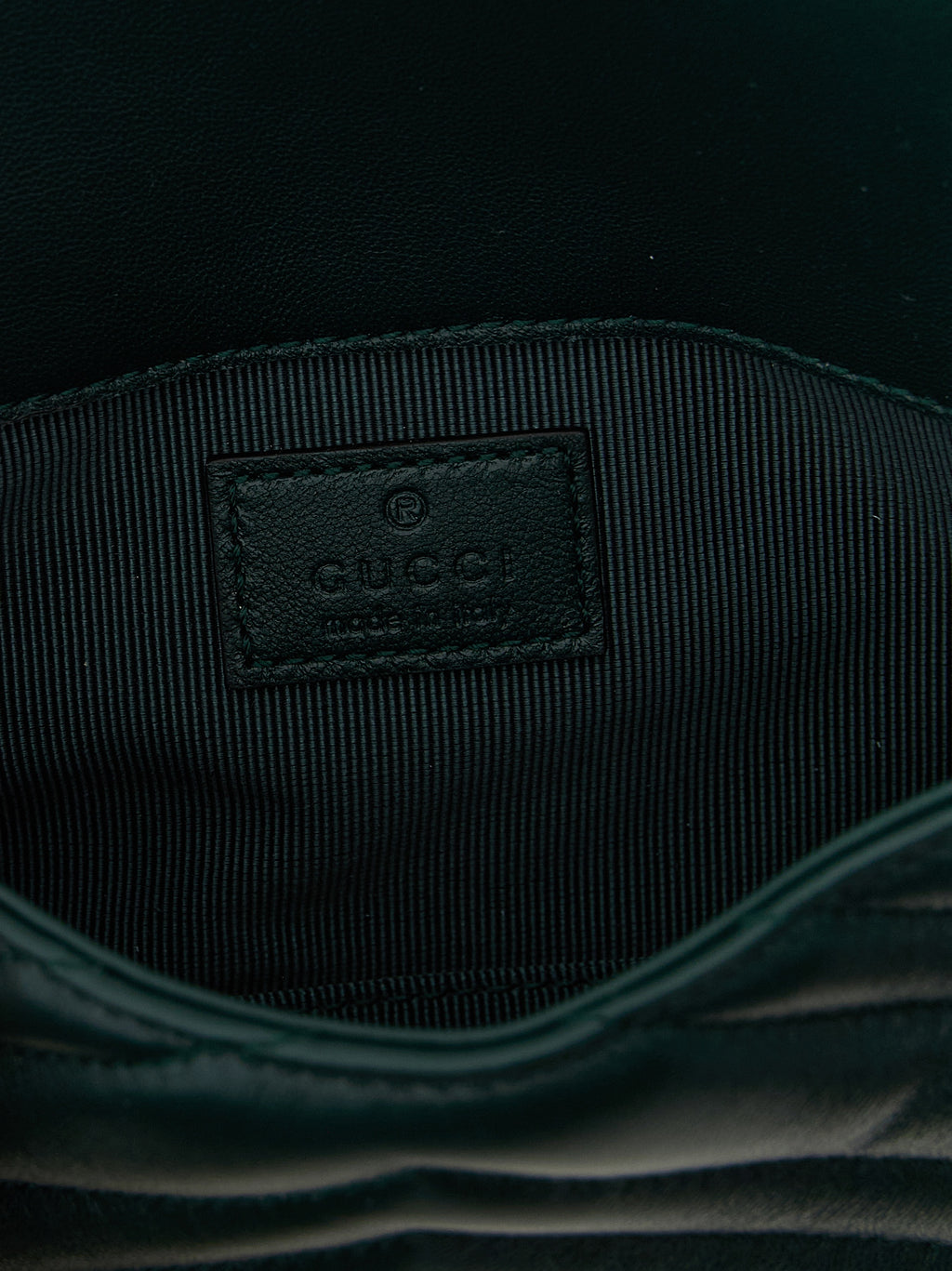 Gucci Bicolor Lamb Leather Shoulder Bag